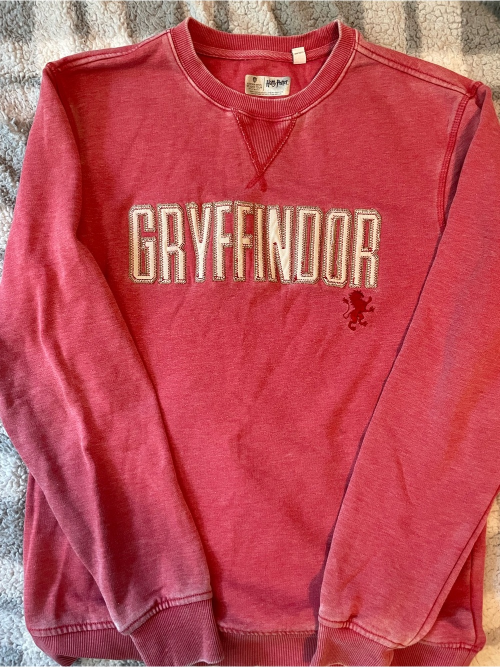 adidas Harry Potter Red Crewneck Sweatshirt